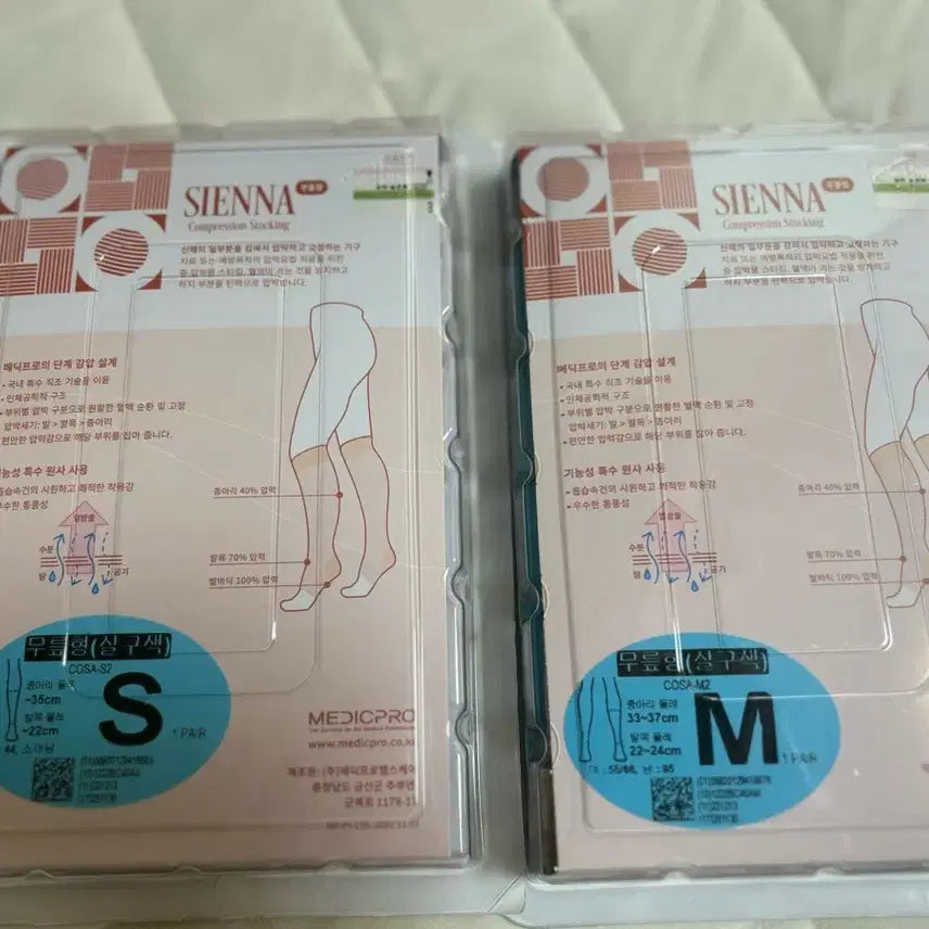 [BUNJANG] Siena Compression Stockings S/M Size / 씨에나 시에나 압박 스타킹 S/M 사이즈