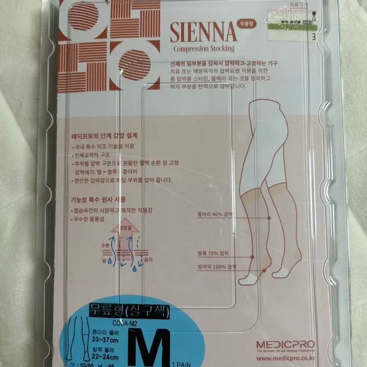 [BUNJANG] Siena Compression Stockings S/M Size / 씨에나 시에나 압박 스타킹 S/M 사이즈