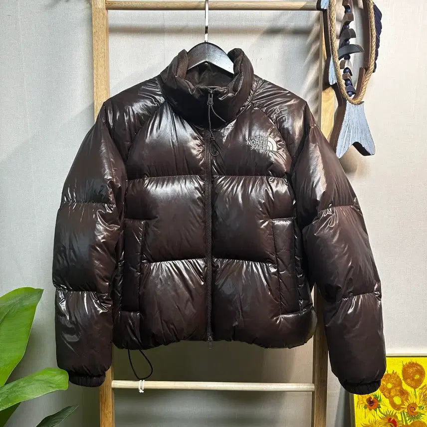 [BUNJANG] M The North Face White Label Neo Puppy Down Jacket Brown / M) 노스페이스 화이트 라벨 네오 퍼피 다운 자켓 브라운