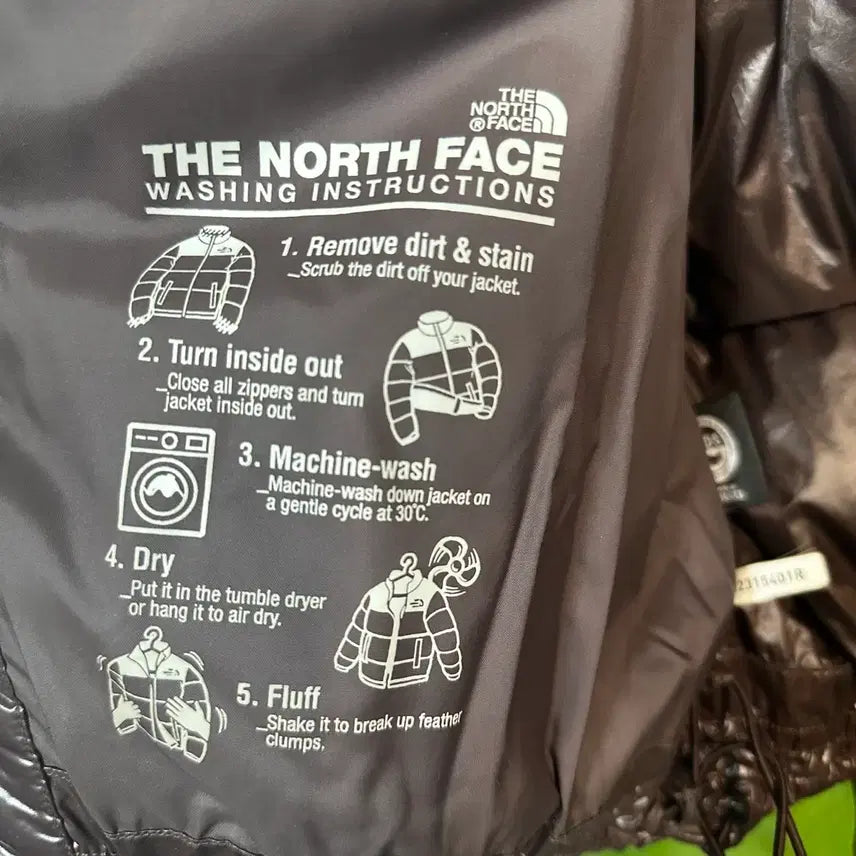 [BUNJANG] M The North Face White Label Neo Puppy Down Jacket Brown / M) 노스페이스 화이트 라벨 네오 퍼피 다운 자켓 브라운