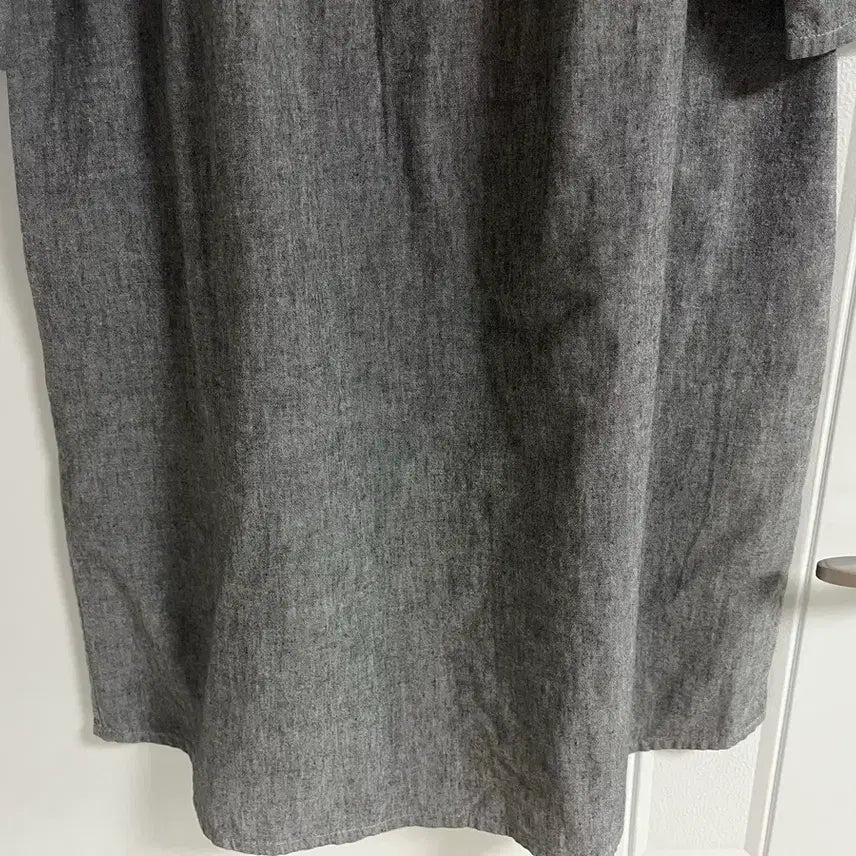[BUNJANG] Vintage Japanese 5-Part Short Sleeve Dress / (일본 수입 빈티지)5부 반팔 원피스 라운드 캐주얼 M-L
