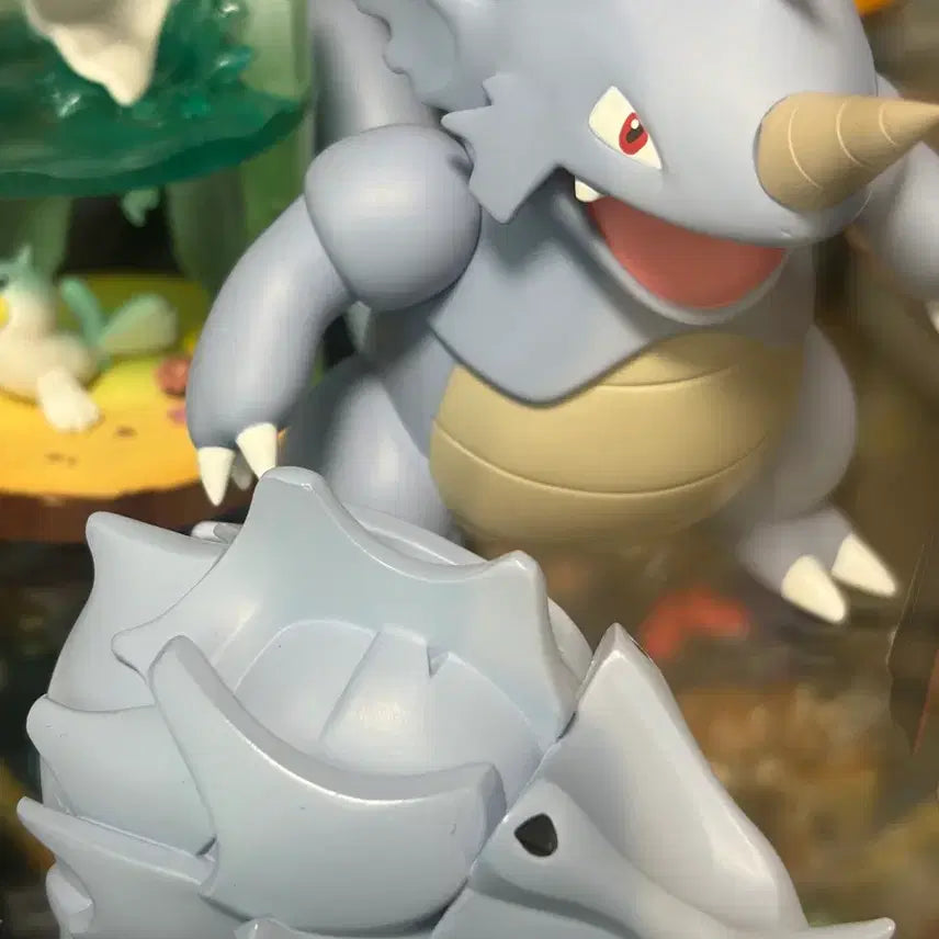 [BUNJANG] Pokemon Resin Scale World Rhyhorn &amp; Rhydon Figure / 포켓몬 레진 스케일월드 뿔카노 코뿌리 1/20 1:20 DS 판매