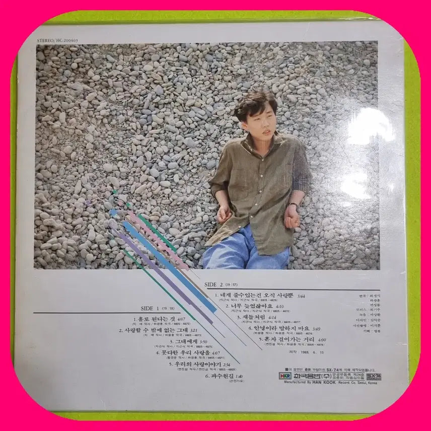 [BUNJANG] Byun Jin-sub 1st Album LP NM/NM- / 변진섭 1집 LP .NM/NM-