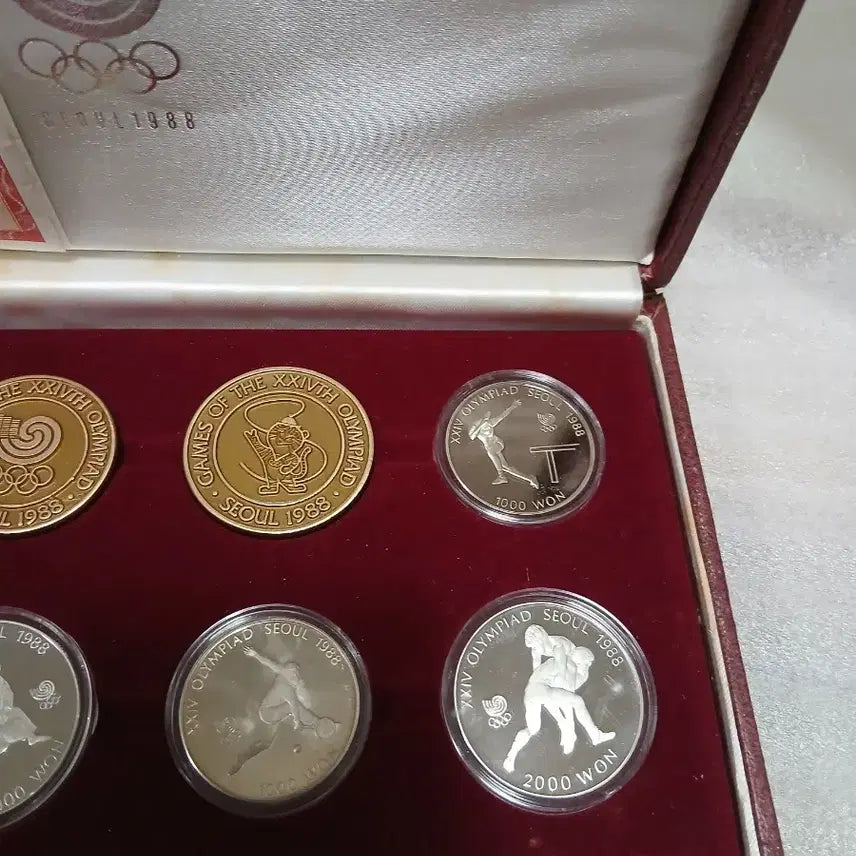 [BUNJANG] 88 Seoul Olympic Commemorative Coin Set / 88 서울 올림픽 기념주화 세트 수집품 주화