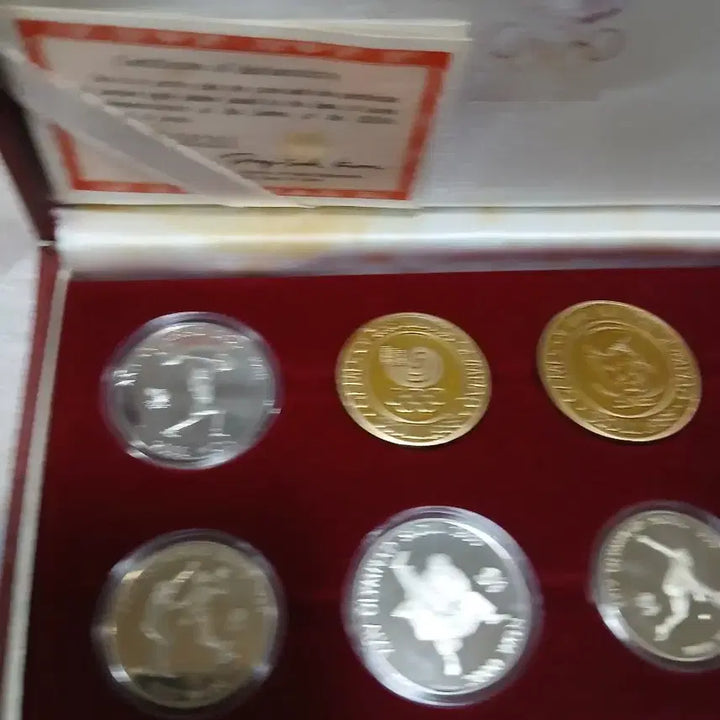 [BUNJANG] 88 Seoul Olympic Commemorative Coin Set / 88 서울 올림픽 기념주화 세트 수집품 주화