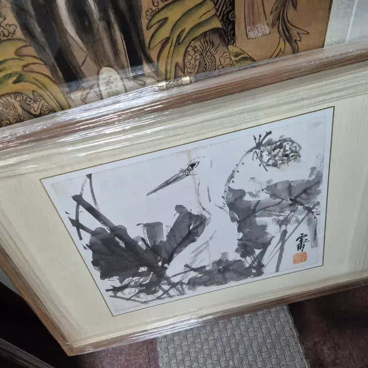 [BUNJANG] Antique 62cm x 46cm Vintage Item / 62   46 센치운보진품가격조정