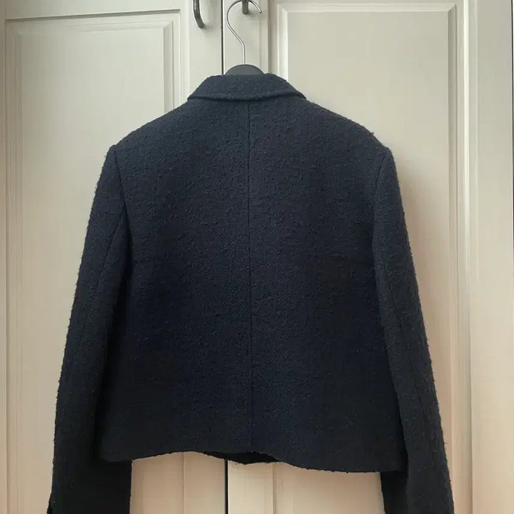 [BUNJANG] Bergamot Tweed Jacket Navy / 베르가못 트위트 자켓 네이비