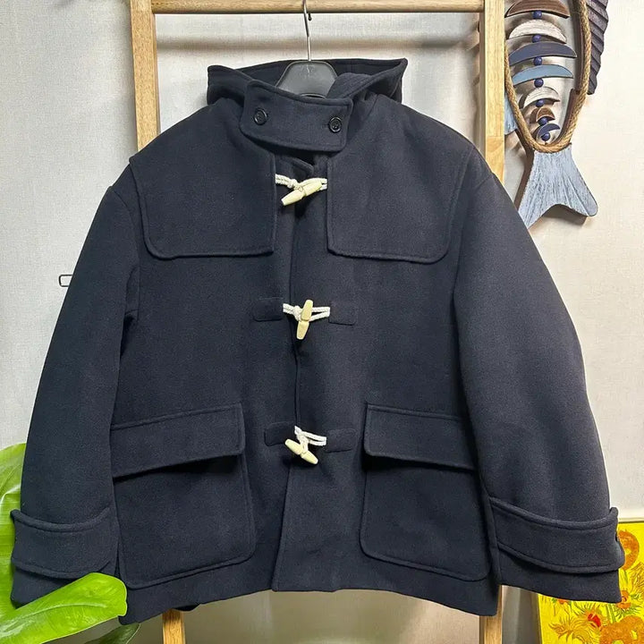 [BUNJANG] Partimento Navy Duffle Coat / L) 파르티멘토 더플 코트 네이비