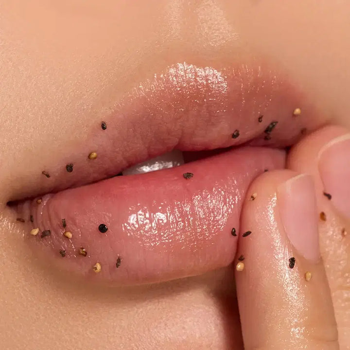 [BUNJANG] Nuse Sunset Mango Lip Scrub Set / 누즈 씨앗 케어 립 스크럽 01 선셋망고