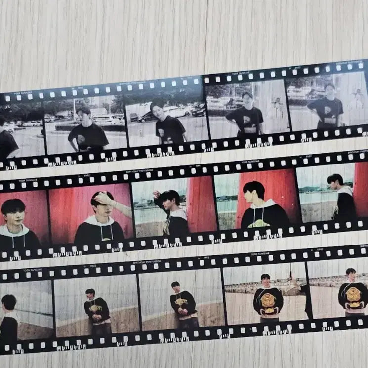 [BUNJANG] BTOB Yook Sungjae Transparent Film Set / 비투비 육성재 생일포토북 투명 필름 세트