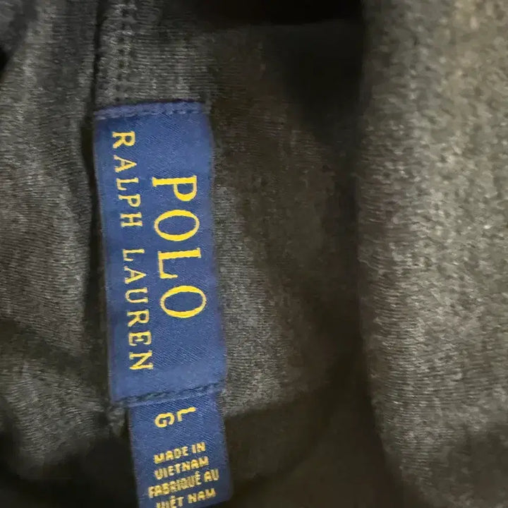 [BUNJANG] Polo Ralph Lauren Turtleneck Long Sleeve Charcoal Shirt / 폴로 랄프로렌 터틀넥 목폴라 롱슬리브 티셔츠