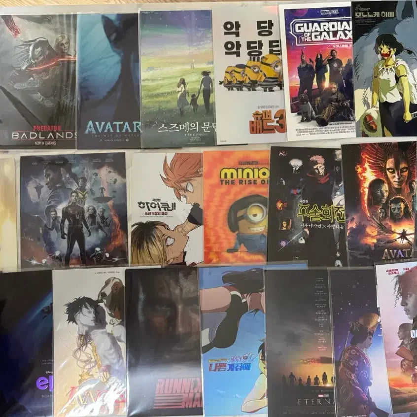 [BUNJANG] Lotte Cinema Art Card Bundle Set / [판매] 롯데시네마 아트카드 30종 일괄