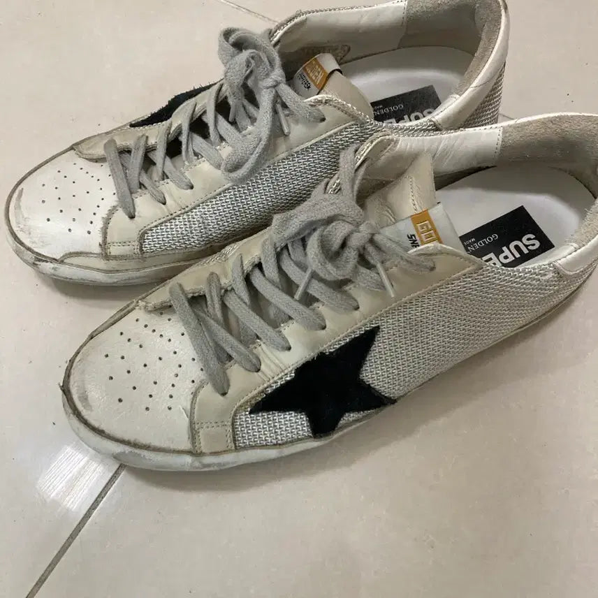 [BUNJANG] Golden Goose Silver Cord Sneakers / 골든구스