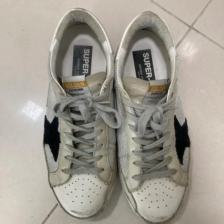 [BUNJANG] Golden Goose Silver Cord Sneakers / 골든구스