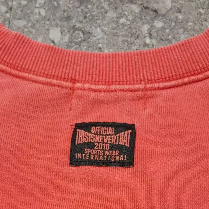 [BUNJANG] thisisneverthat Pigment Dyed Sweatshirt (M) / 디스이즈네버댓 피그먼트 다잉 스웻셔츠 (M)