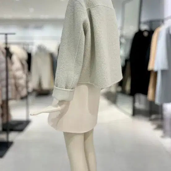 [BUNJANG] CC Collect Pearl Button Crop Jacket / cc 콜렉트 진주 버튼 크롭 자켓