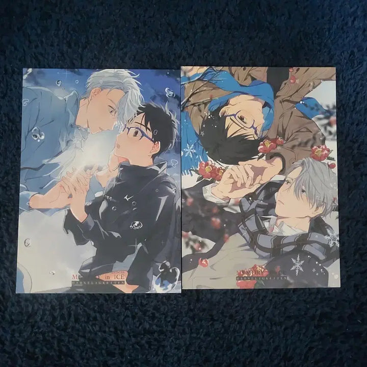 [BUNJANG] Yuri on Ice Non-Official Postcard Set / 유리 온 아이스 비공굿 엽서 2장