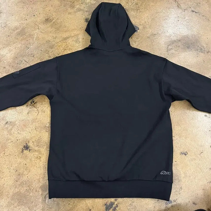 [BUNJANG] Dynafit Black Half-Zip Hoodie (XL) / [정품/XL] 다이나핏 블랙 하프집업 후드티