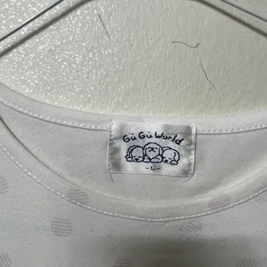 [BUNJANG] Vintage World Dot Bear Short Sleeve T-shirt / 빈티지구 일본빈티지 구구월드 반팔 티셔츠 곰돌이 도트