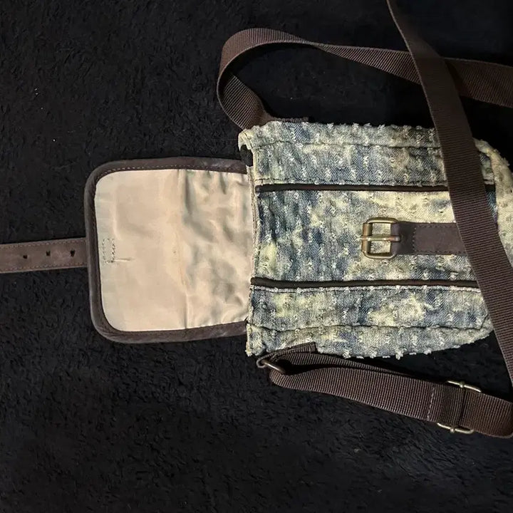 [BUNJANG] Sculptor Denim Crossbody Bag / Sculptor 스컬프터 데님 크로스백