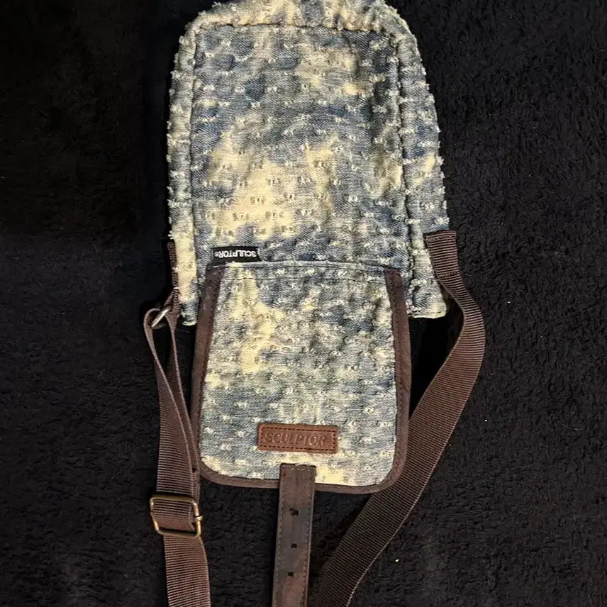 [BUNJANG] Sculptor Denim Crossbody Bag / Sculptor 스컬프터 데님 크로스백