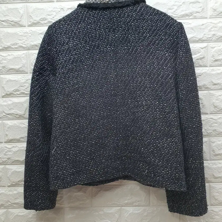 [BUNJANG] Anna Sui Tweed Jacket Black 95 / 안나수이 트위드 자켓 블랙 95