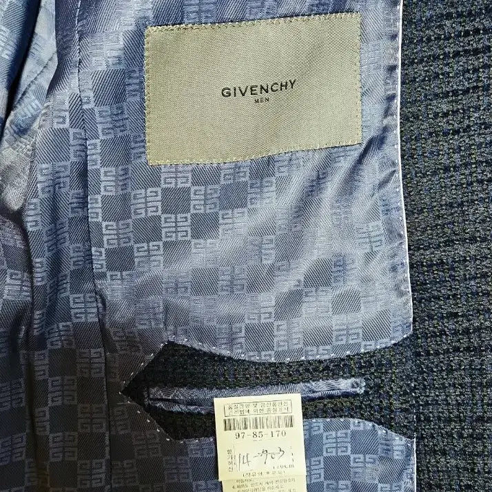 [BUNJANG] Givenchy Blazer (97~Slim 100) / (97~슬림100) 제일모직 지방시 실크100% 고퀄 남성블레이저