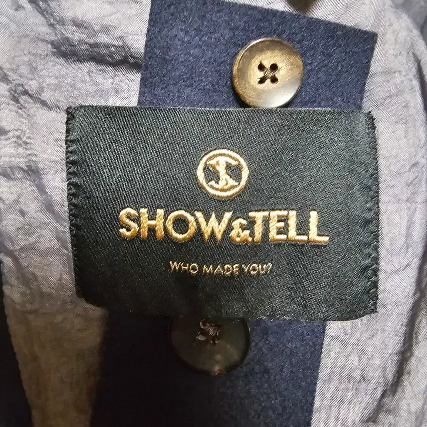 [BUNJANG] Show and Tell Jacket Cotton Blazer / 쇼앤텔 자켓 코튼 54