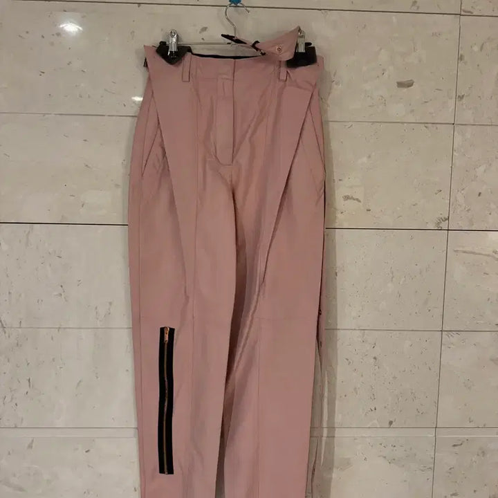 [BUNJANG] Proenza Schouler Leather Pants Pink / (정가 $2450) 프로엔자슐러 컬렉션 레더 팬츠 핑크 새상품 택o