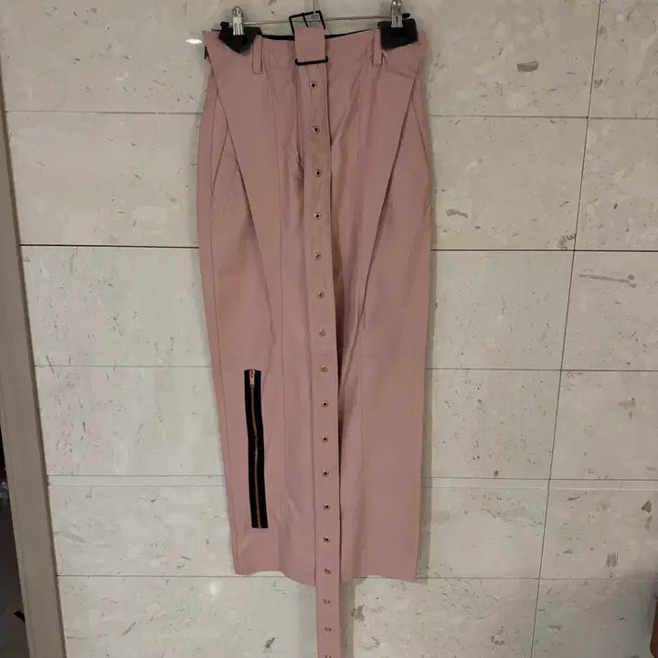 [BUNJANG] Proenza Schouler Leather Pants Pink / (정가 $2450) 프로엔자슐러 컬렉션 레더 팬츠 핑크 새상품 택o