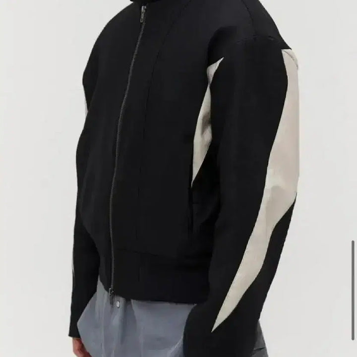 [BUNJANG] LeMardi Biker Short Jacket / 실측 XL) 르마드 신형 23ss 바이커 숏 자켓 투웨이 집업 블랙