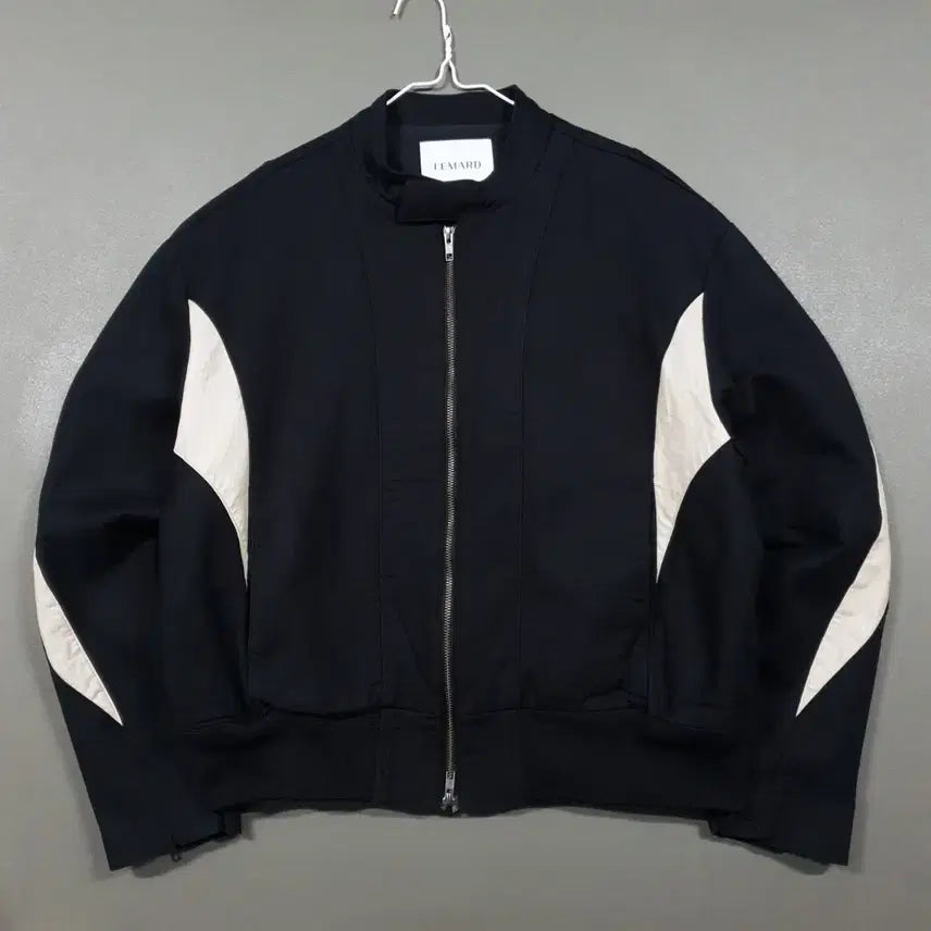 [BUNJANG] LeMardi Biker Short Jacket / 실측 XL) 르마드 신형 23ss 바이커 숏 자켓 투웨이 집업 블랙