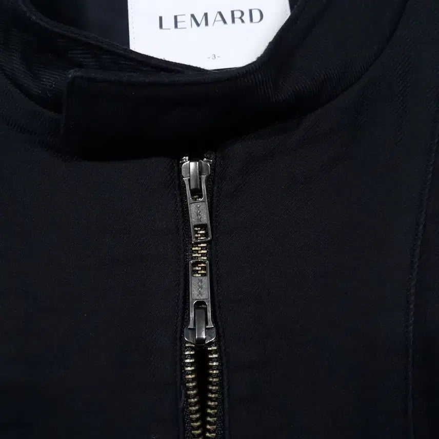 [BUNJANG] LeMardi Biker Short Jacket / 실측 XL) 르마드 신형 23ss 바이커 숏 자켓 투웨이 집업 블랙