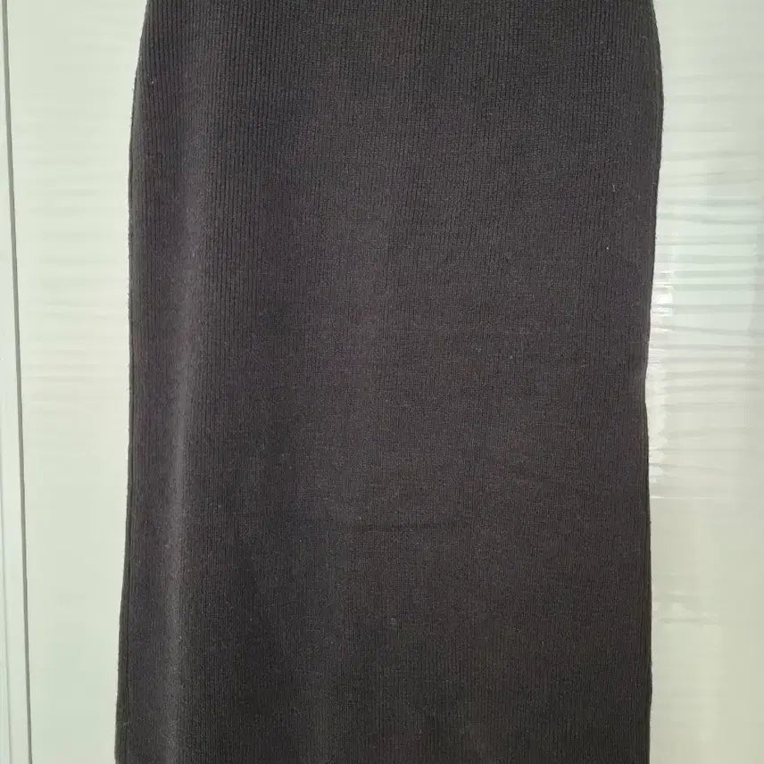 [BUNJANG] 8 Seconds Black Knit Banding Skirt / 에잇세컨즈/블랙 니트 밴딩 스커트