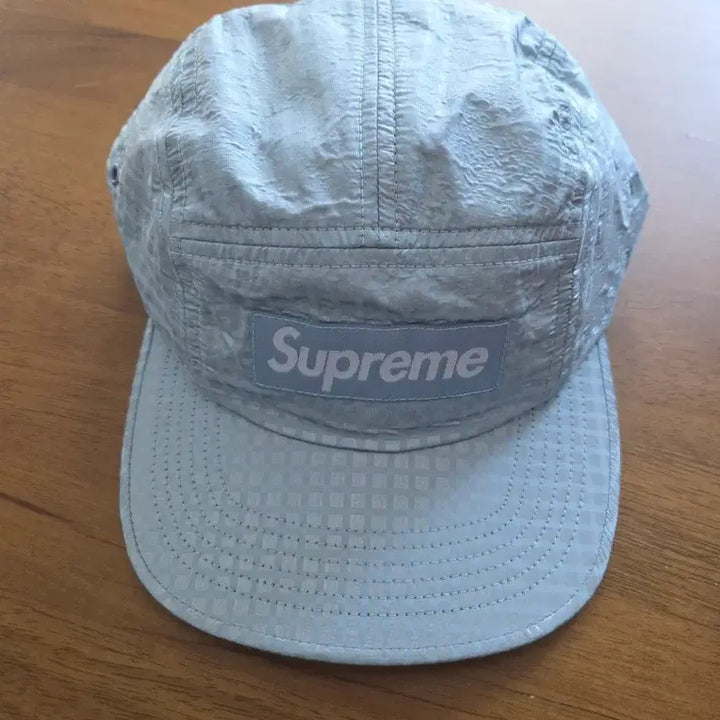 [BUNJANG] Supreme Metallic Check Camp Cap / [새제품] 슈프림 메탈릭 체크 캠프캡 -17ss-