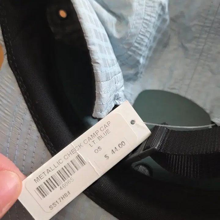 [BUNJANG] Supreme Metallic Check Camp Cap / [새제품] 슈프림 메탈릭 체크 캠프캡 -17ss-