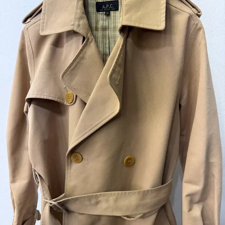 [BUNJANG] A.P.C. Trench Coat / 정품) A.P.C. 아페쎄 여성 베이지 트렌치코트 38