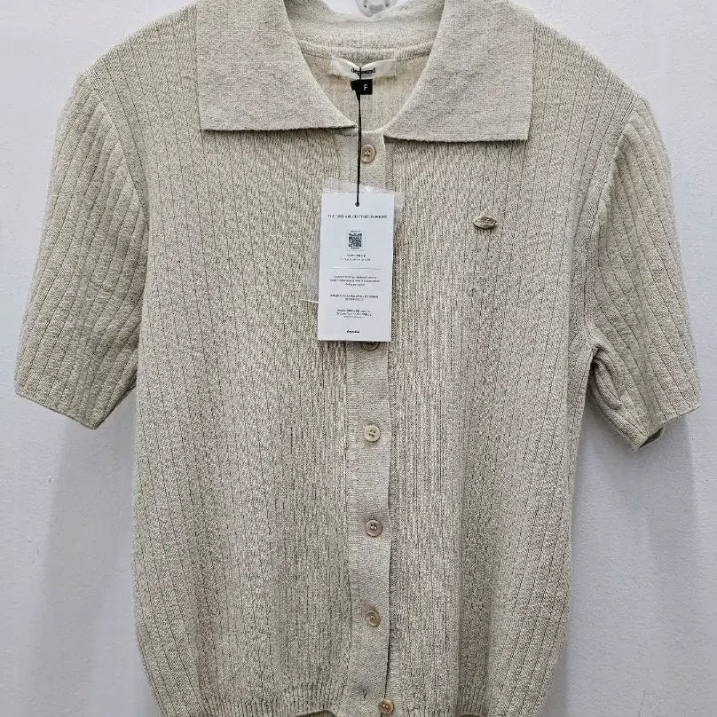 [BUNJANG] depound Short Sleeve Knit Top / depound 반팔 카라 니트