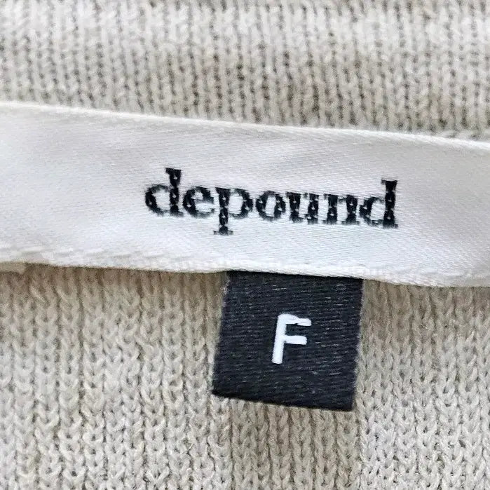 [BUNJANG] depound Short Sleeve Knit Top / depound 반팔 카라 니트