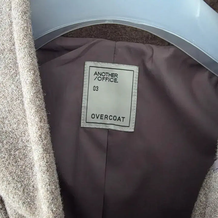 [BUNJANG] AnotherOffice Hooded Overcoat / 어나더오피스 후드 에디터 오버코트