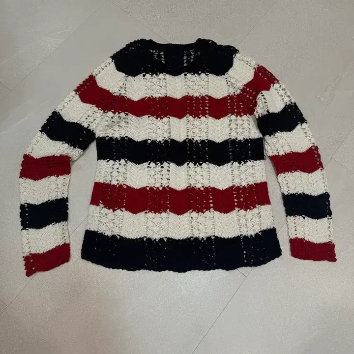 [BUNJANG] Soloist Stripe Knit 46 / 솔로이스트 스트라이프 니트 46