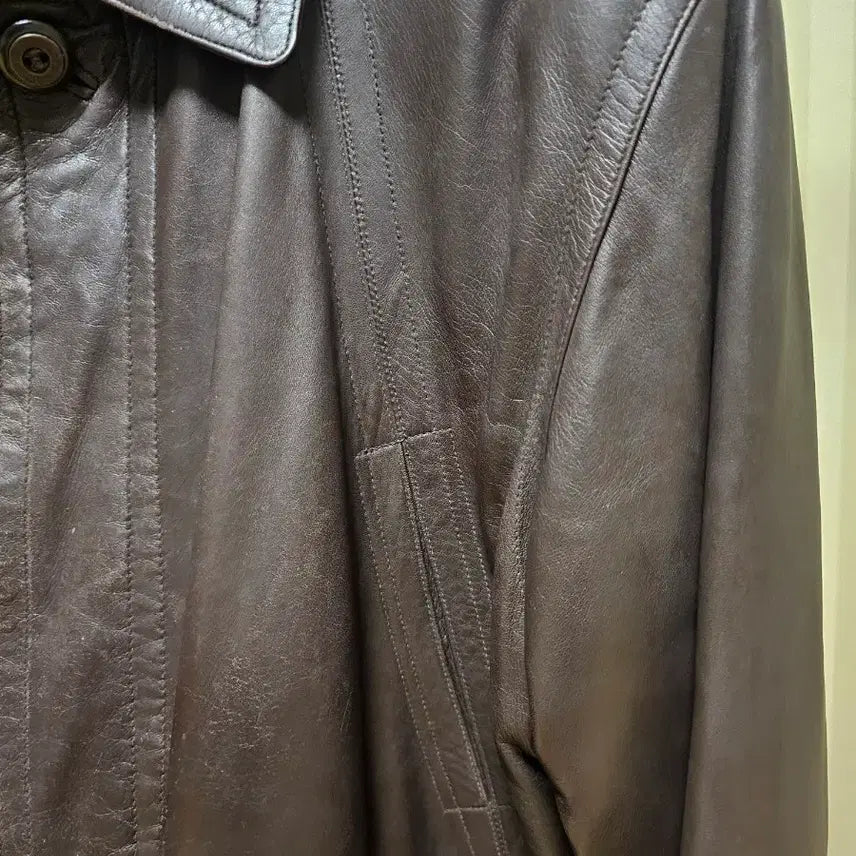 [BUNJANG] Beanpole 90s Lambskin Field Jacket / 빈폴 자켓 램스킨 95