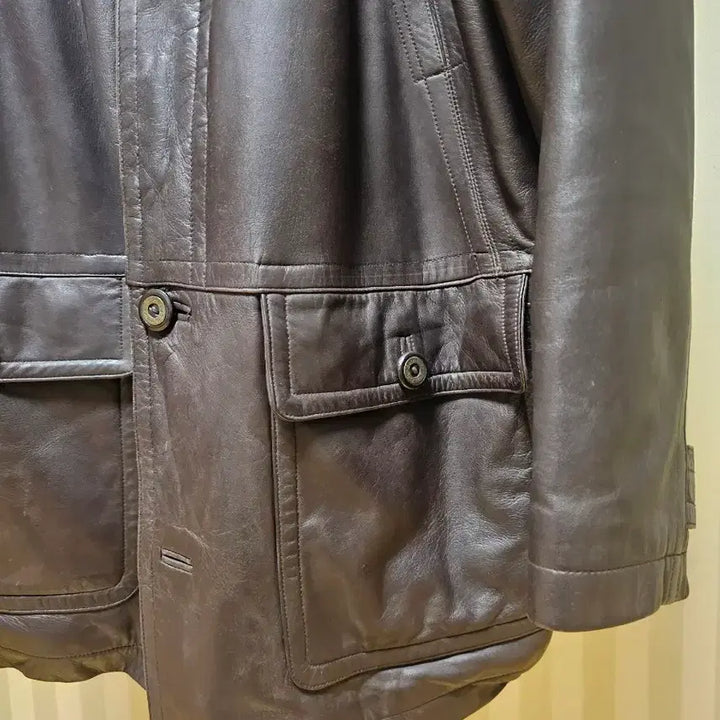 [BUNJANG] Beanpole 90s Lambskin Field Jacket / 빈폴 자켓 램스킨 95