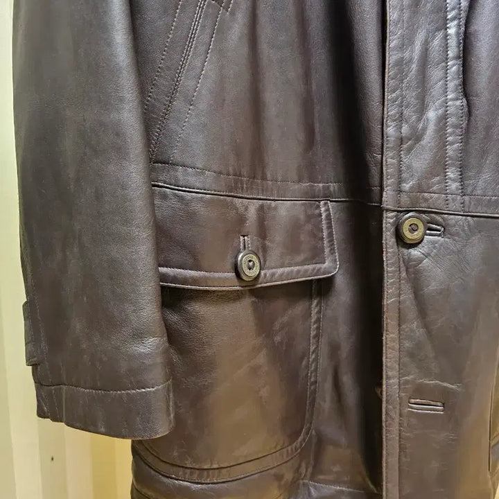 [BUNJANG] Beanpole 90s Lambskin Field Jacket / 빈폴 자켓 램스킨 95