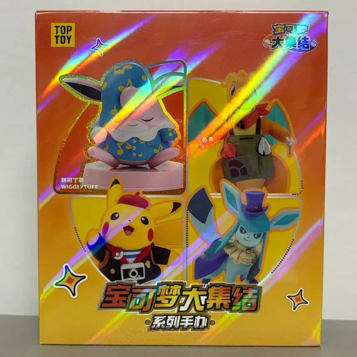 [BUNJANG] Pokemon Pukrin Purin Sealed Top Toy Figure / (미개봉) 포켓몬스터 TOP TOY 푸크린 푸린 피규어 새상품