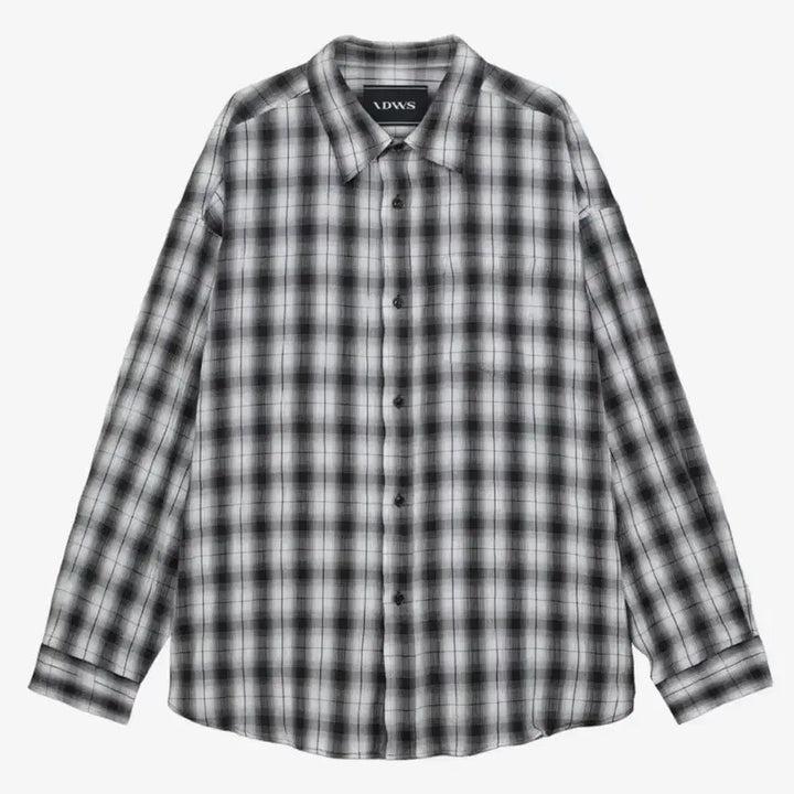 [BUNJANG] I DON'T WANNA SELL Checkered Shirt Black / (2) 아이돈워너셀 체크 서츠 블랙