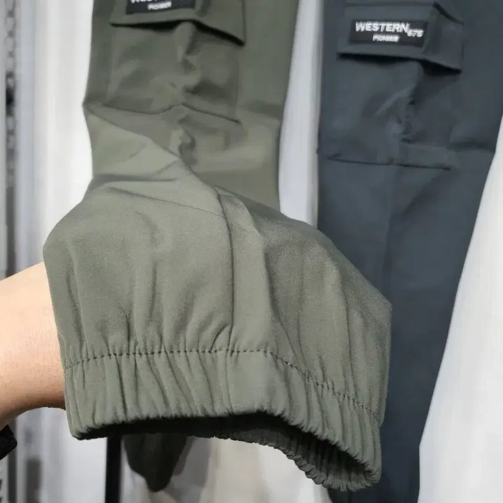 [BUNJANG] Men's Cargo Jogger Pants / 봄 카고 스판 조거팬츠 건빵바지