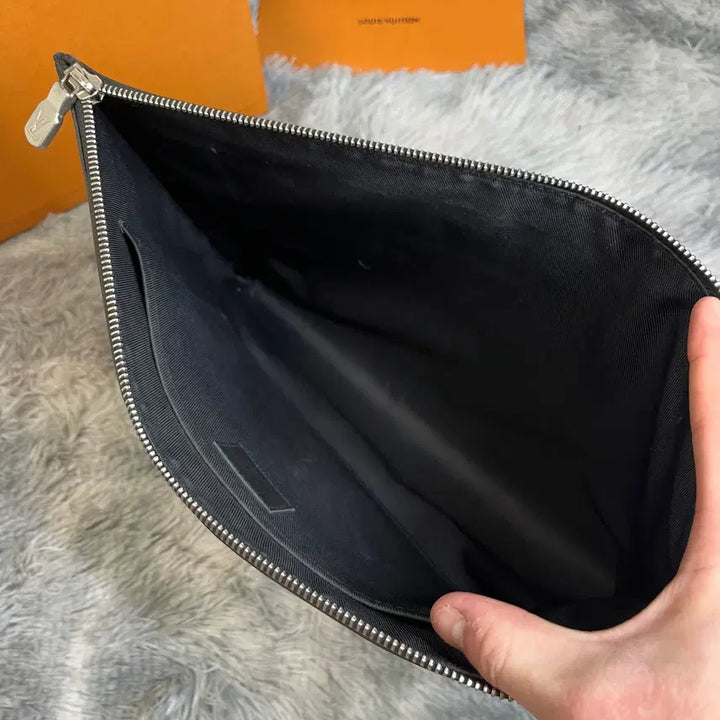 [BUNJANG] Louis Vuitton Damier Infini Clutch Bag / [OS,풀구성품] 루이비통 다미에 인피니 클러치백