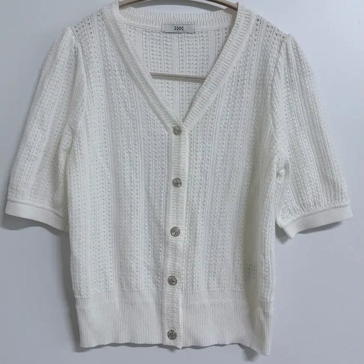 [BUNJANG] JooE Ivory Cardigan / 쥬크 반팔 가디건 아이보리 프리사이즈