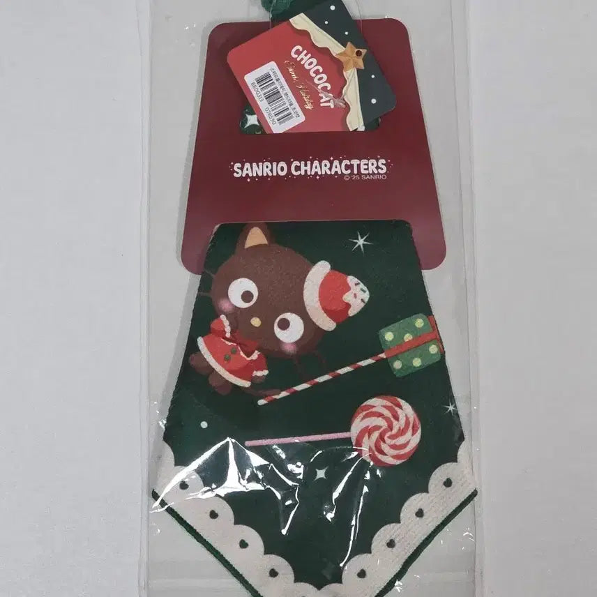 [BUNJANG] Sanrio Sweet Holiday Chococat Hand Towel / 산리오 스위트홀리데이 초코캣 핸드타올